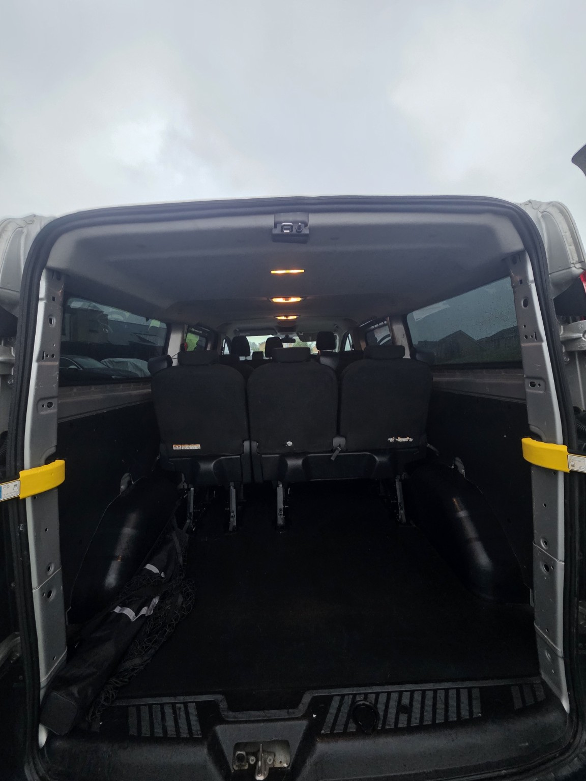 Open boot space in Convoy Travel 8-seater vehicle