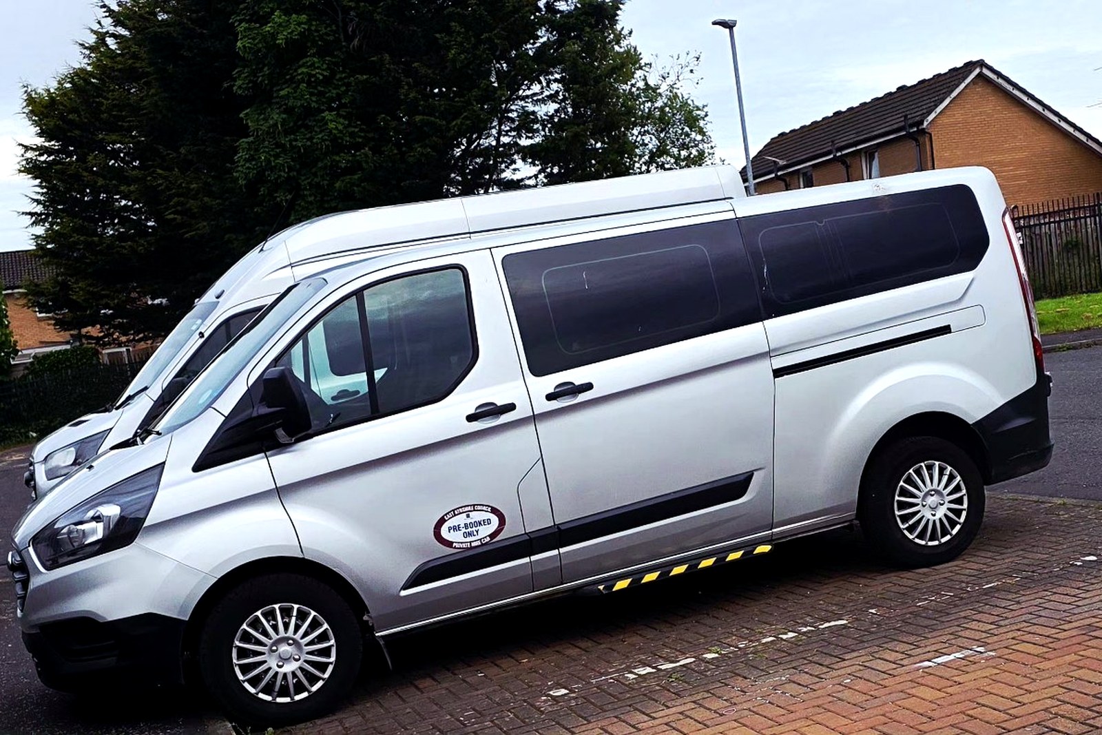 Convoy Travel Ford Transit Custom — licensed 8-seater private hire, Kilmarnock